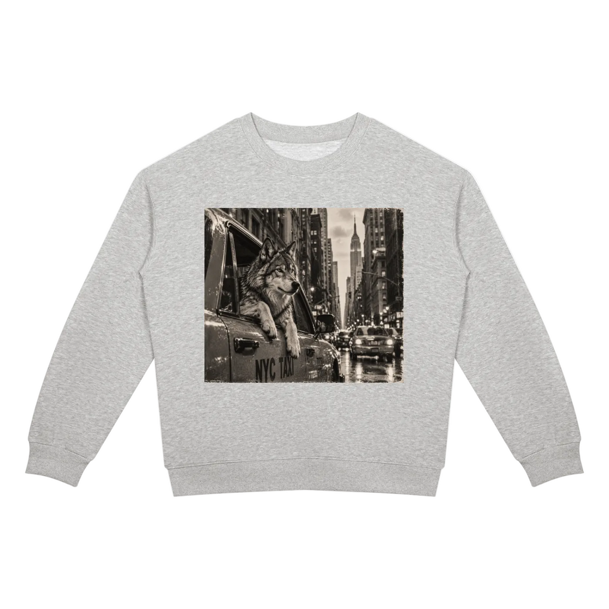 (Unisex) NYC Taxi Wolf Sweatshirt