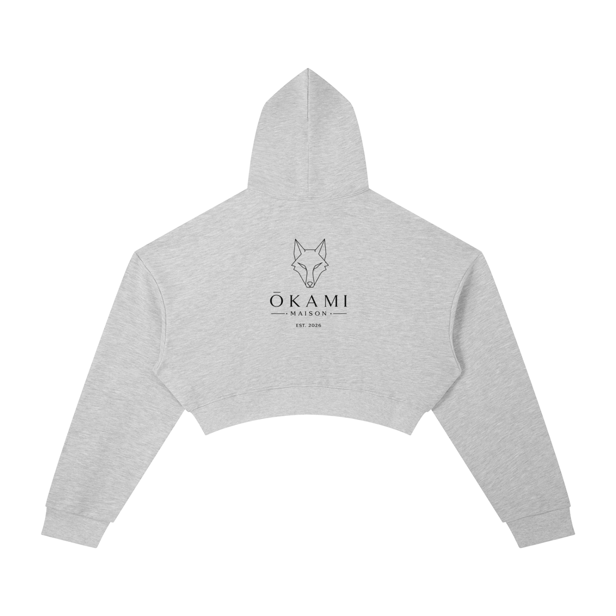 Women's Protect Wolves Cropped Hoodie