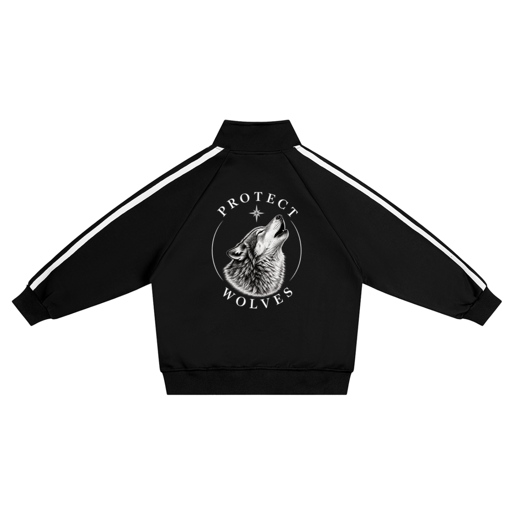 Kids’ Protect Wolves Track Jacket