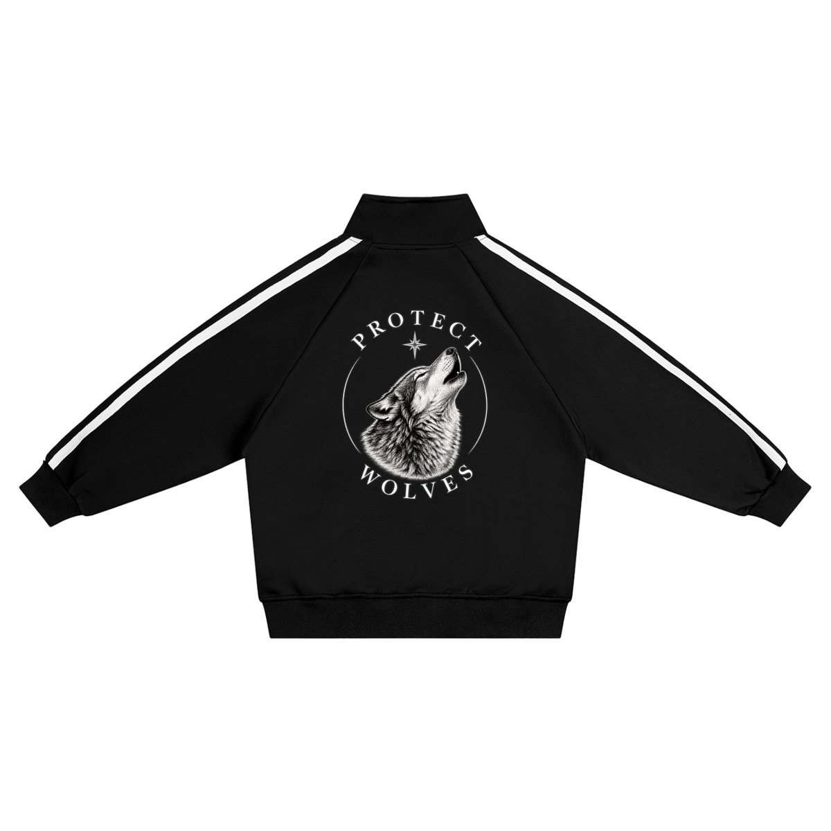 Kids’ Protect Wolves Track Jacket