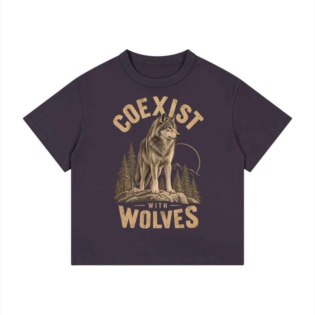 Kids' Coexist With Wolves Tee
