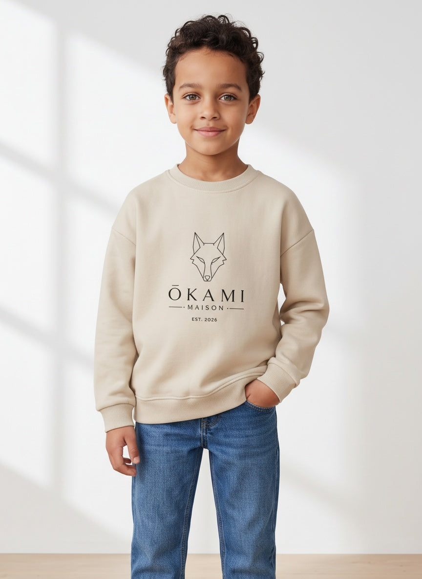 Kids' ŌKAMI Fleece Crewneck Sweatshirt
