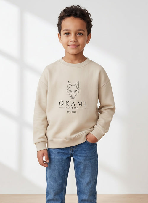 Kids' ŌKAMI Fleece Crewneck Sweatshirt