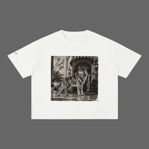 (Unisex) The Sunset Blvd Wolf Tee