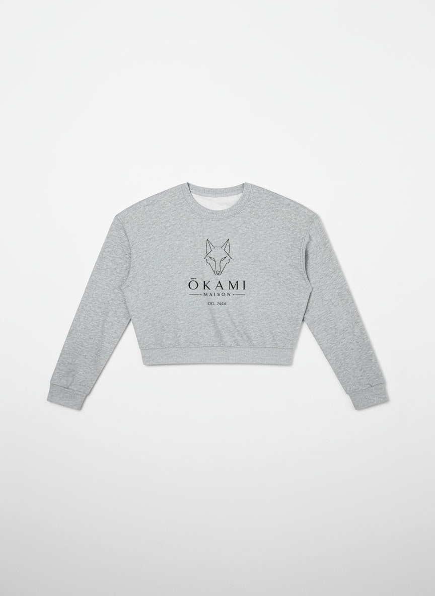 Women's ŌKAMI Classic Cropped Crewneck