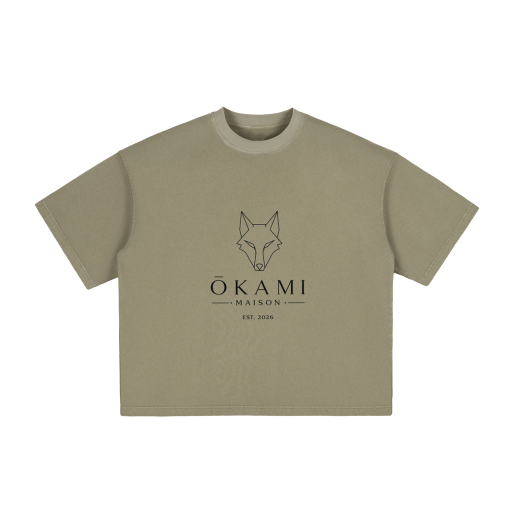 Women's ŌKAMI Vintage Washed Boxy Tee
