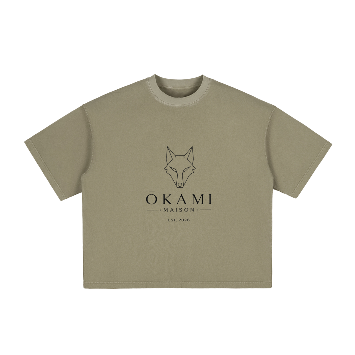 Women's ŌKAMI Vintage Washed Boxy Tee