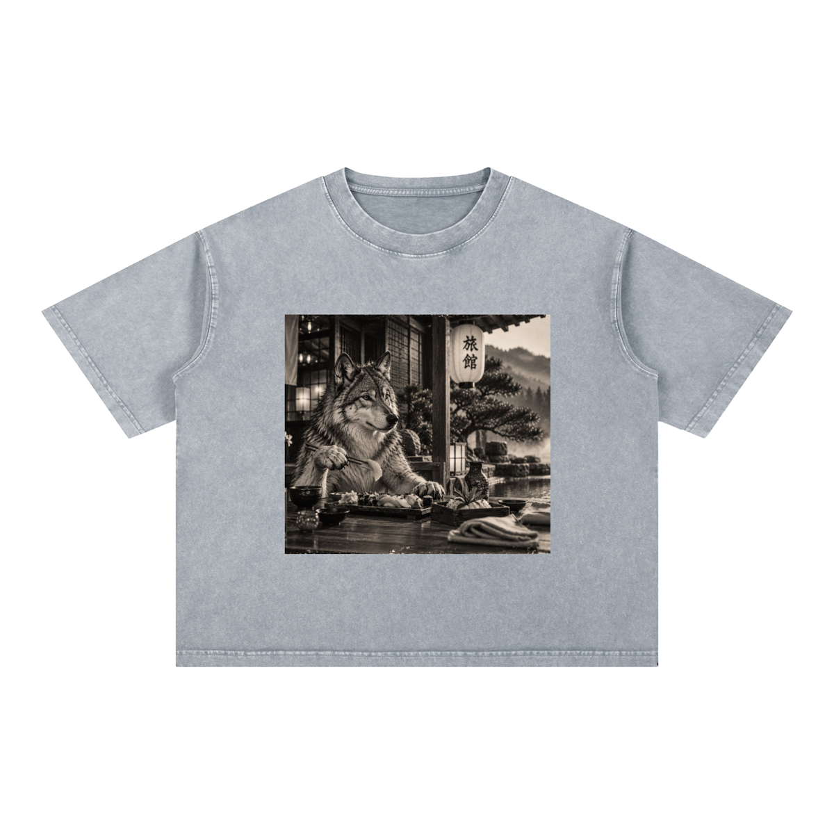 (Unisex) The Ryokan Wolf Tee